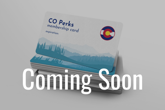 Colorado, USA - CO Perks Membership Card