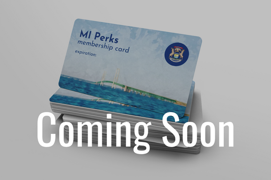 Michigan, USA - MI Perks Membership Card